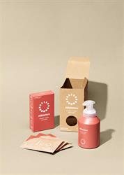 Handwash Starter Kit Including Reusable Bottle and Refills