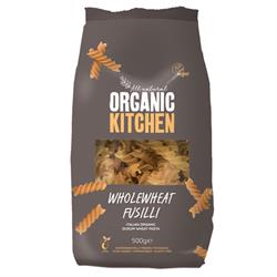 Organic Italian Wholewheat Fusilli