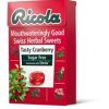 Ricola Tasty Cranberry Sugar Free Lozenges Box - 45g