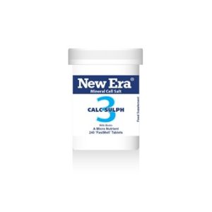 New Era No3 Calc Sulph - 240tabs