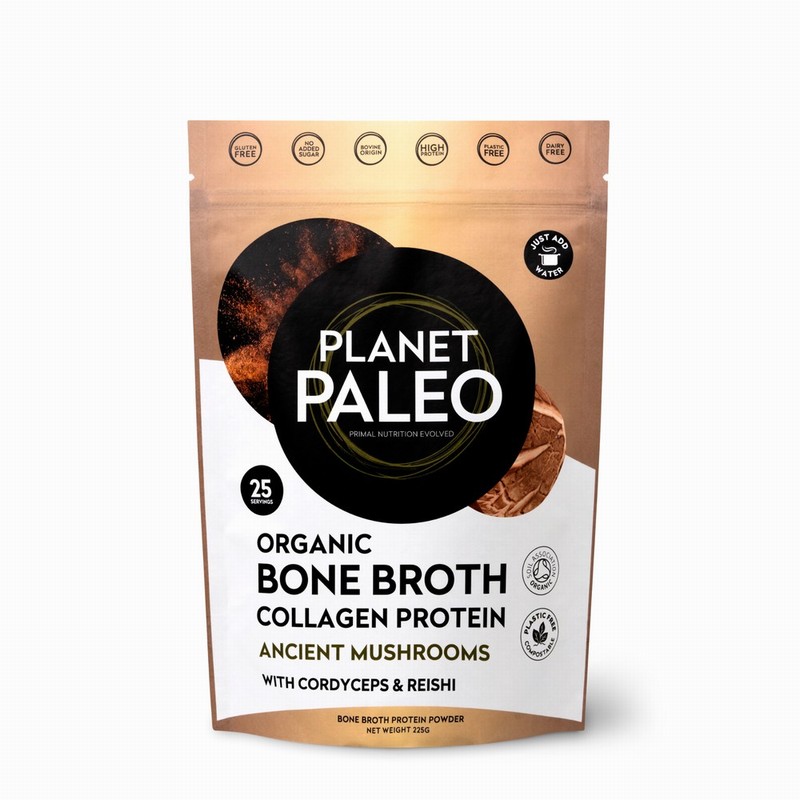 Organic Bone Broth Collagen Protein - Ancient Mushrooms