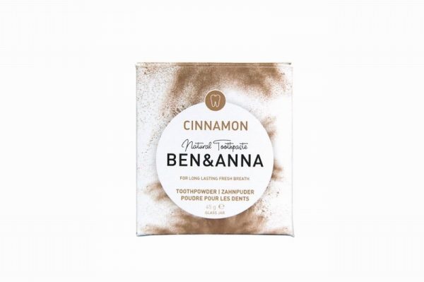 Ben & Anna Toothpowder - Cinnamon - 45g