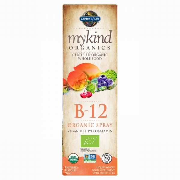 mykind Organics Organic B12 spray (Raspberry)