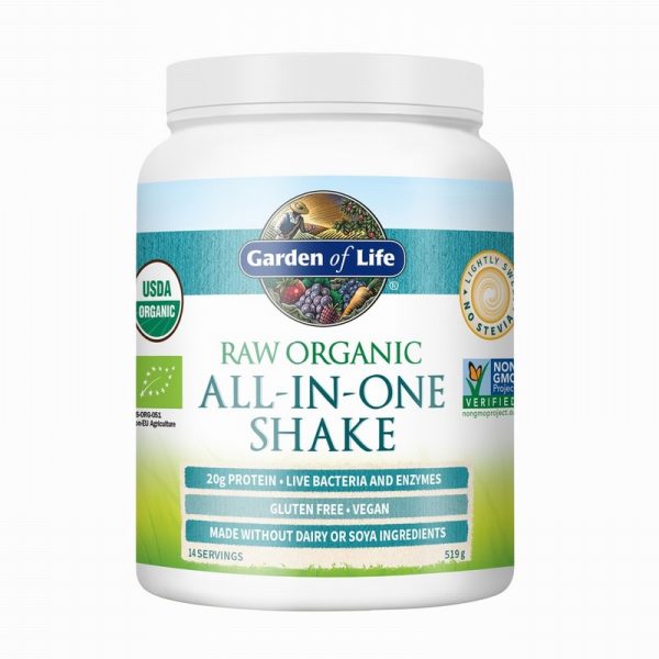 Raw Organic All-In-One Shake Lightly Sweet