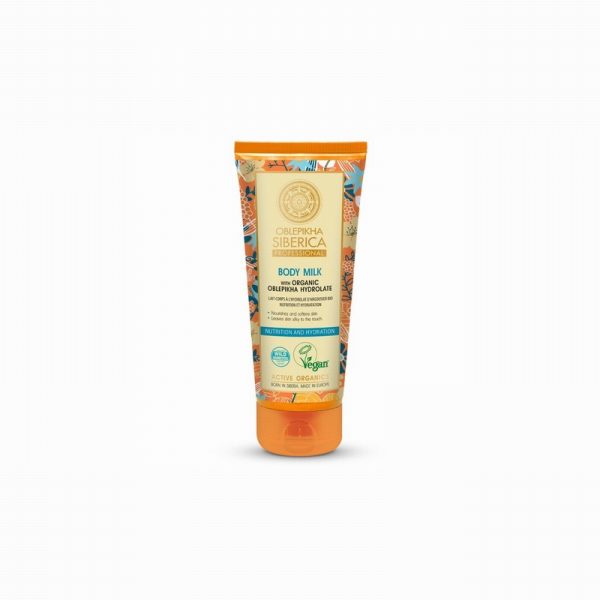 Oblepikha Body Milk Nutrition and Hydration