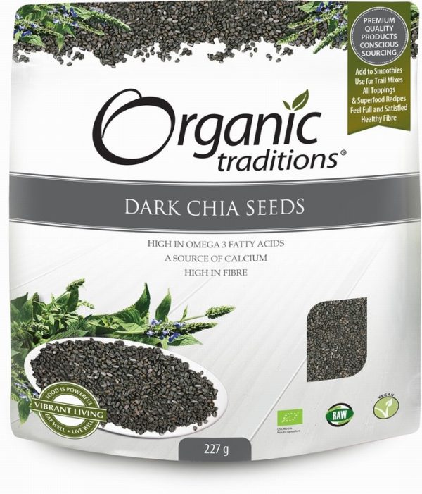 Organic Dark Chia Seeds