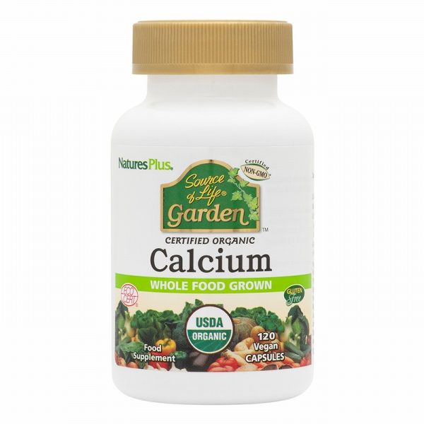 SOL GRDN ORGANIC CALCIUM 1000MG VCAP 120