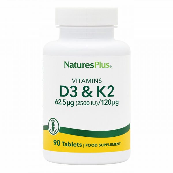 VIT D3(2500 IU) WITH K2(120 MCG) TAB 90