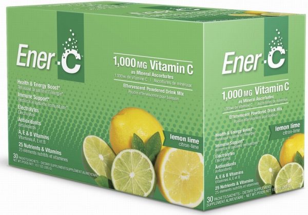 Multivitamin drink mix 1000mg Vitamin C Lemon lime