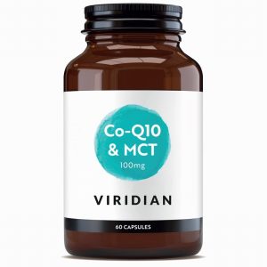 Viridian Co-enzyme Q10 100mg with MCT - 60 Veg Caps