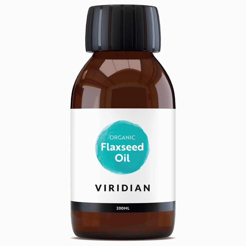 Viridian 100 Organic Golden Flaxseed Oil - 200ml - Image 3
