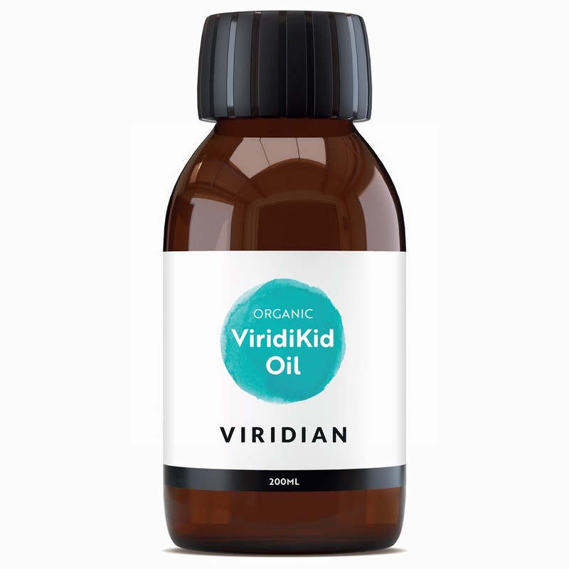Viridian 100 Organic ViridiKid Nutritional Oil Blend - 200ml - Image 2