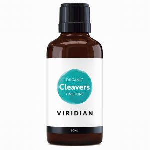 Viridian 100 Organic Cleavers Tincture - 50ml
