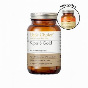 Udo&039;s Choice Super 8 Gold Hi-Count Microbiotics - 30 VegCaps