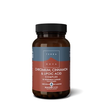 Terranova Chromium Cinnamon and Lipoic Acid Complex - 50caps - Image 2
