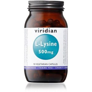 Viridian L-Lysine 500mg - 90 Veg Caps
