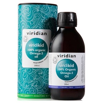 Viridian 100 Organic ViridiKid Nutritional Oil Blend - 200ml - Image 3