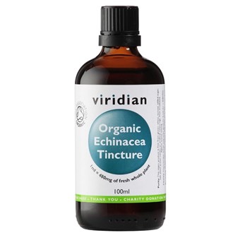 Viridian 100 Organic Echinacea Tincture - 50ml - Image 2