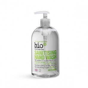 Bio-D Hand Wash Lime & Aloe Vera - 500ml - Image 2