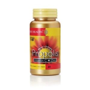 Bee Health Propolis Vitamin C and Zinc - 60caps