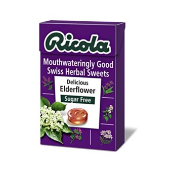 Ricola Elderflower Sugar Free Lozenges Box - 45g - Image 2
