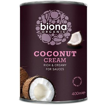 Biona Organic Coconut Cream - 400ml - Image 2