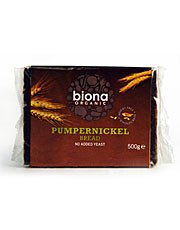Biona Organic Pumpernickel Bread - 500g - Image 2
