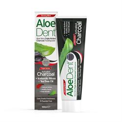 Aloe Dent Charcoal Toothpaste - 100ml
