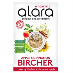 Organic Bircher Apple and Cinnamon
