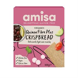 Amisa Crispbread - Quinoa Fibre Plus Organic