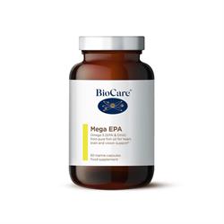 BioCare Mega EPA Omega 3 Fish Oil Marine Caps - 60 Marine Caps