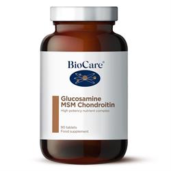 BioCare MSM Plus MSM with Glucosamine - 90 Tabs