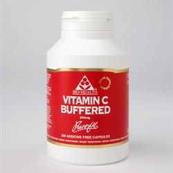 Bio-Health Buffered Vitamin C 500mg Purefil - 200 Veg Caps