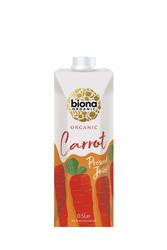 Biona Carrot Juice -Pressed- Organic - Tetra