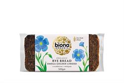 Biona Organic Omega Rye Bread - 500g