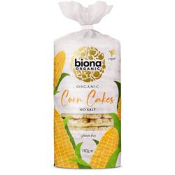Biona Organic No Salt Corn Cakes - 110g