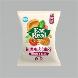 Cofresh Eat Real Hummus Chips Tomato and Basil - 45g