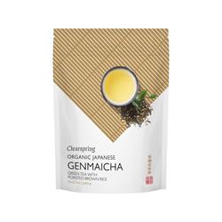 Organic Genmaicha Japanese Green Tea with Roasted Rice