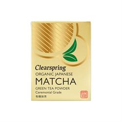 Org Matcha Green Tea Powder Ceremonial Grade (tin)