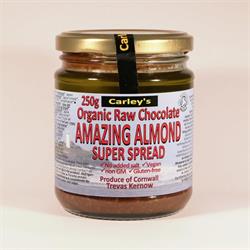 Carley&039;s Organic Raw Chocolate Almond Spread - 250g