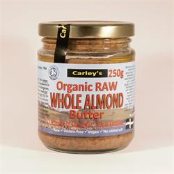 Carley&039;s Organic Raw Almond Butter - 250g