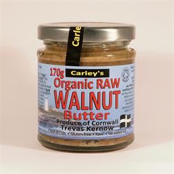 Carley&039;s Organic Raw Walnut Butter - 170g