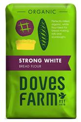Doves Farm Organic Strong White Bread Flour - 15kg