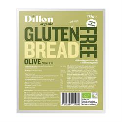 Dillon Organic Sliced Gluten Free Olive Bread