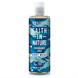 Faith in Nature Fragrance Free Body Wash - 400ml