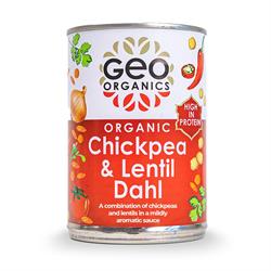Geo Organics Chickpea & Lentil Dahl - 400g