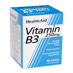Vitamin B3 250mg - Prolonged Release