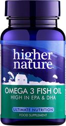 Higher Nature Fish Oil Omega 3 1000mg - 180 caps