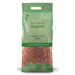 Just Natural Organic Golden Linseed - 500g