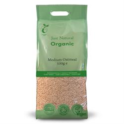 Just Natural Organic Oatmeal Medium - 500g